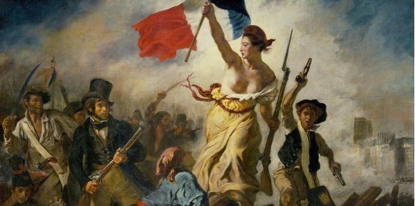 A Liberdade guiando o Povo de Eugène Delacroix.